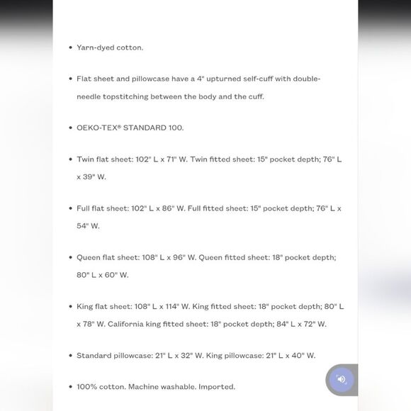 NWT Ralph Lauren King Flat Sheet Workshirt Chambray Blue - Picture 7 of 7